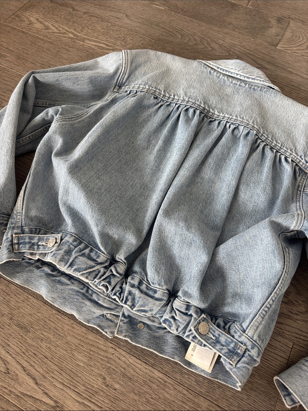 Agolde Blanca Oversized Denim Jacket - Picture 8 of 15